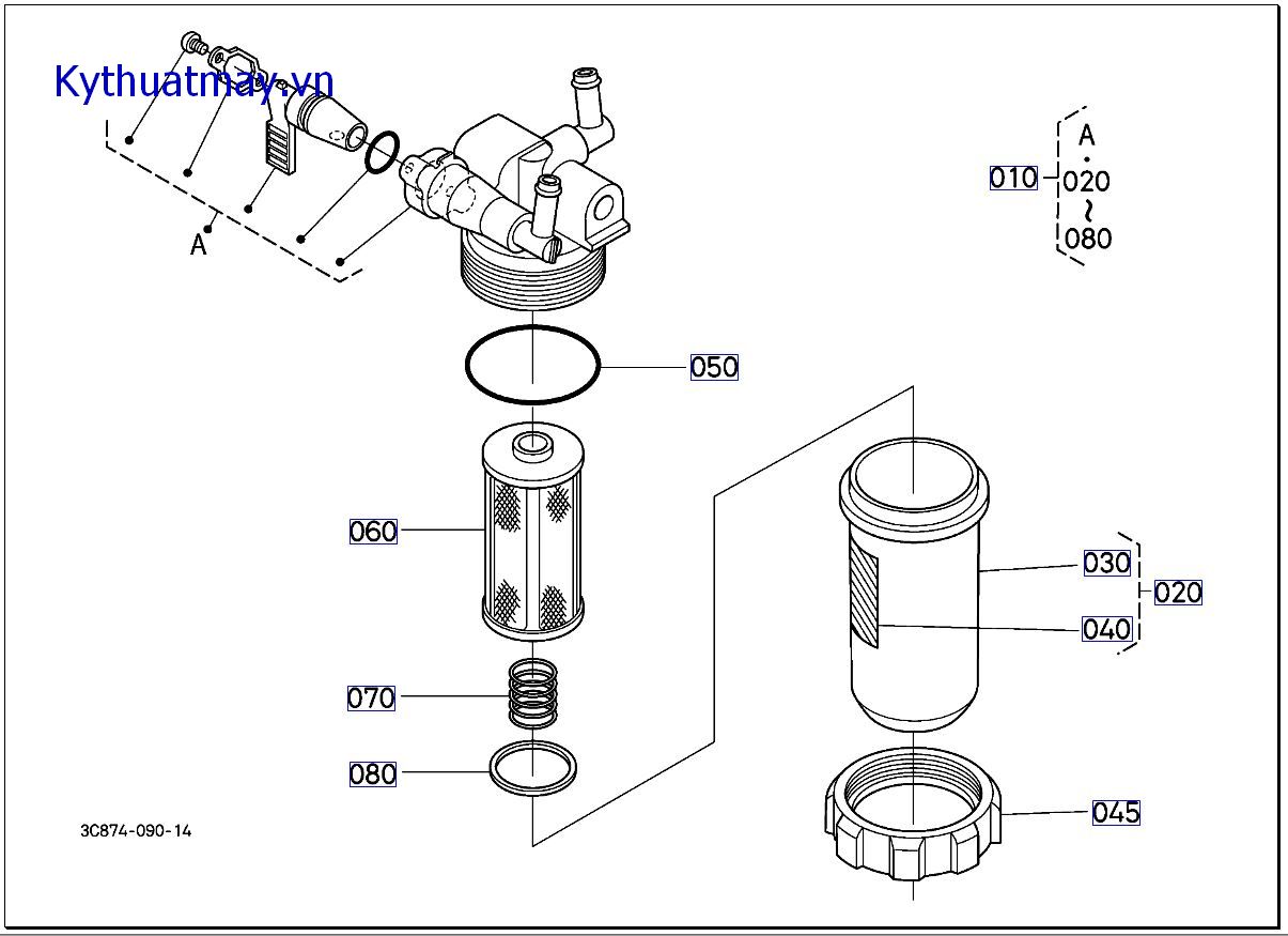 Của bộ tách 